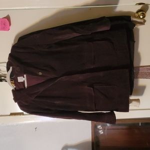 J.Jill Hooded Cord Jacket